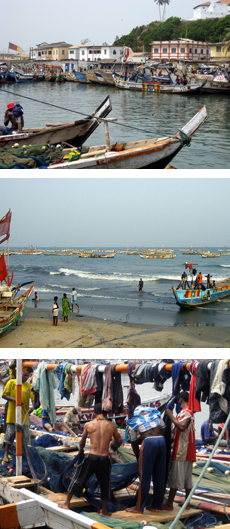 Fishing in Elmina