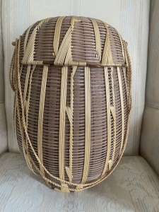 Lidded Cameroon Basket